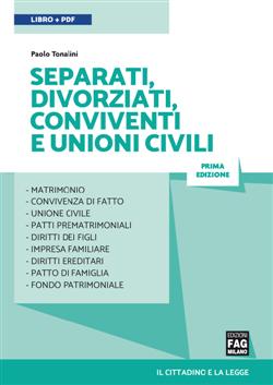 Separati, divorziati, conviventi e unioni civili