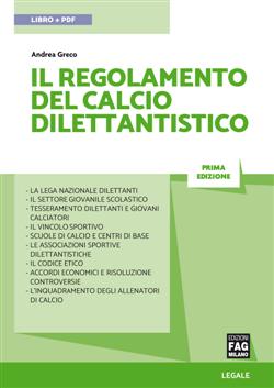 Il regolamento del calcio dilettantistico