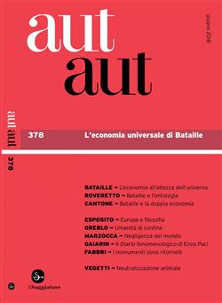 L'economia universale di Bataille