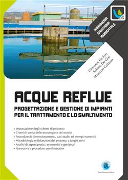 Acque reflue. Progettazione e gestione di impianti per il trattamento e lo smaltimento