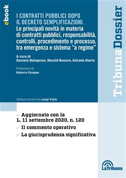 I contratti pubblici dopo il decreto semplificazioni