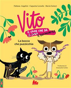 La bocca che puzzicchia. Vito, il cane che dà il buonumore