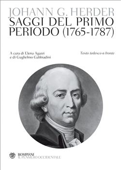 Saggi del primo periodo (1765-1787). Testo tedesco a fronte